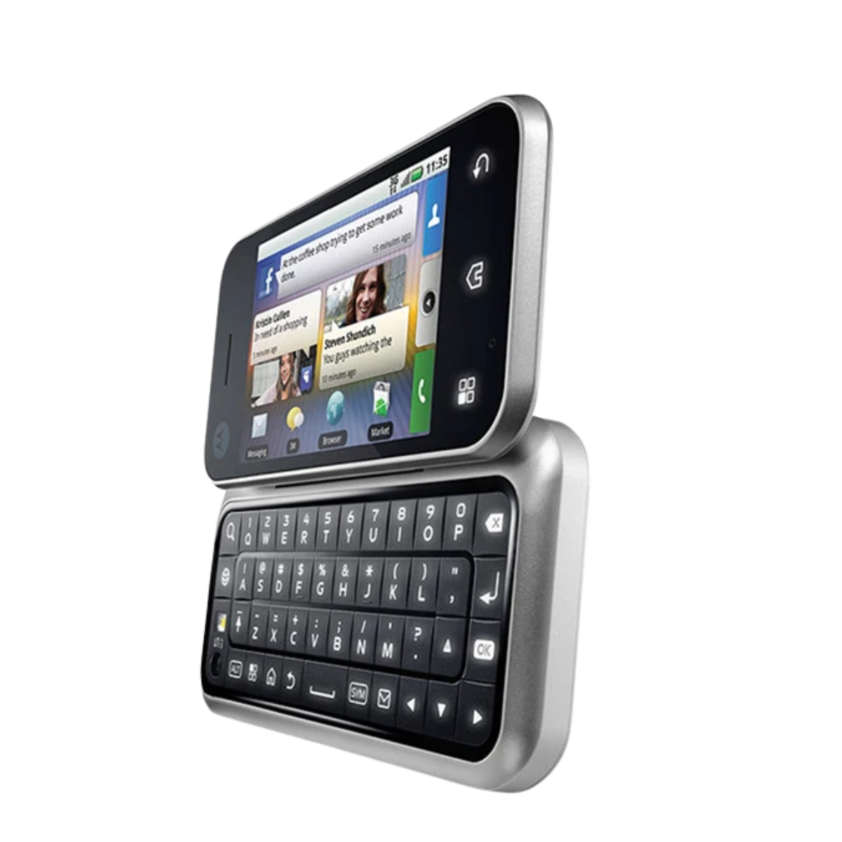 Motorola Backflip MB300 – Original Android Smartphone with Reverse QWERTY Keyboard