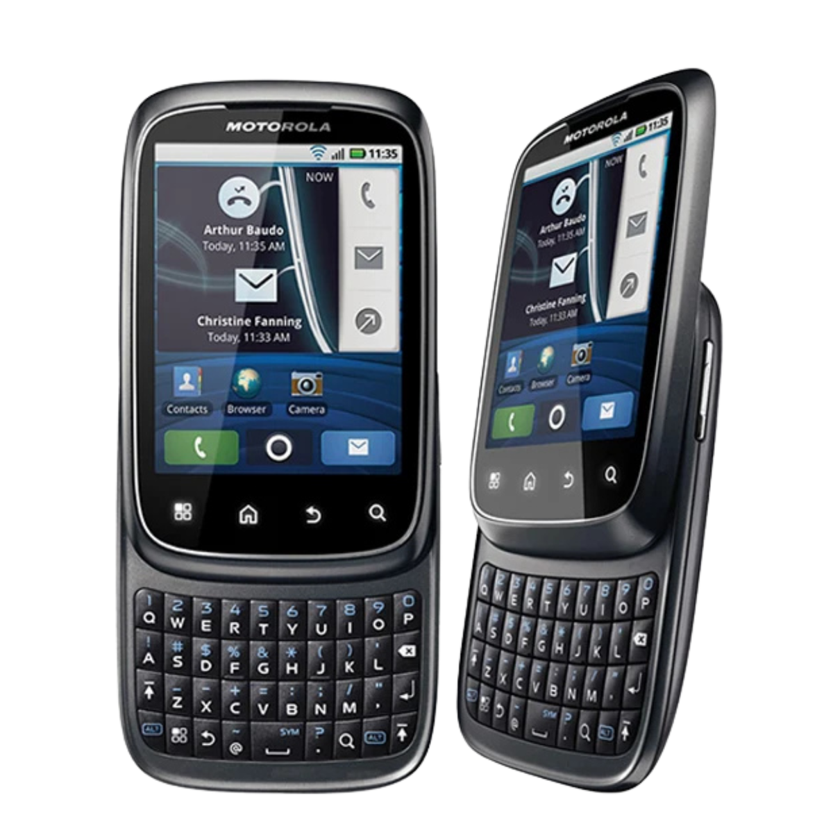 Motorola SPICE XT300 – Retro Slider Phone with QWERTY Keyboard