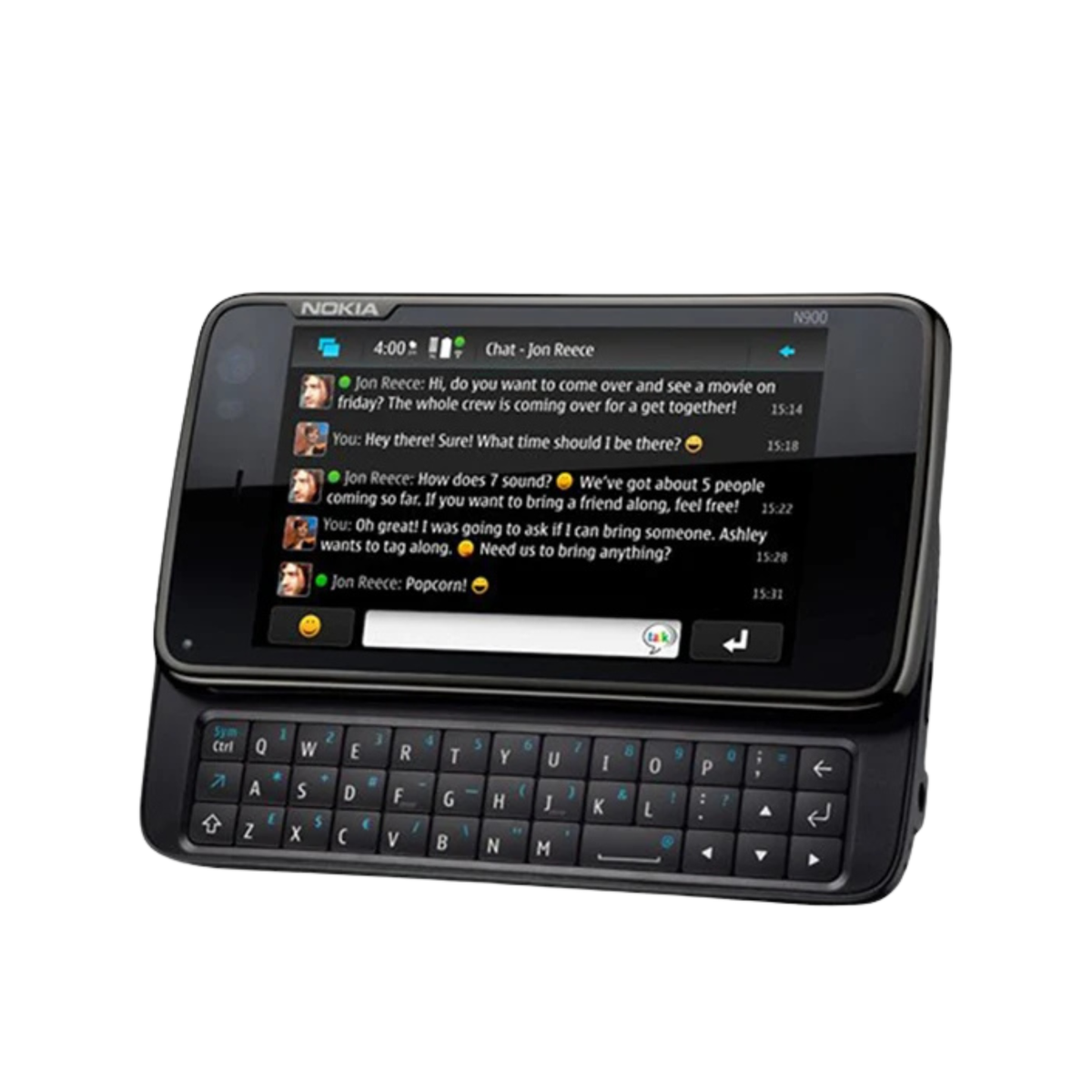 Nokia N900 – Original Linux Smartphone with QWERTY Keyboard (Made in Finland)